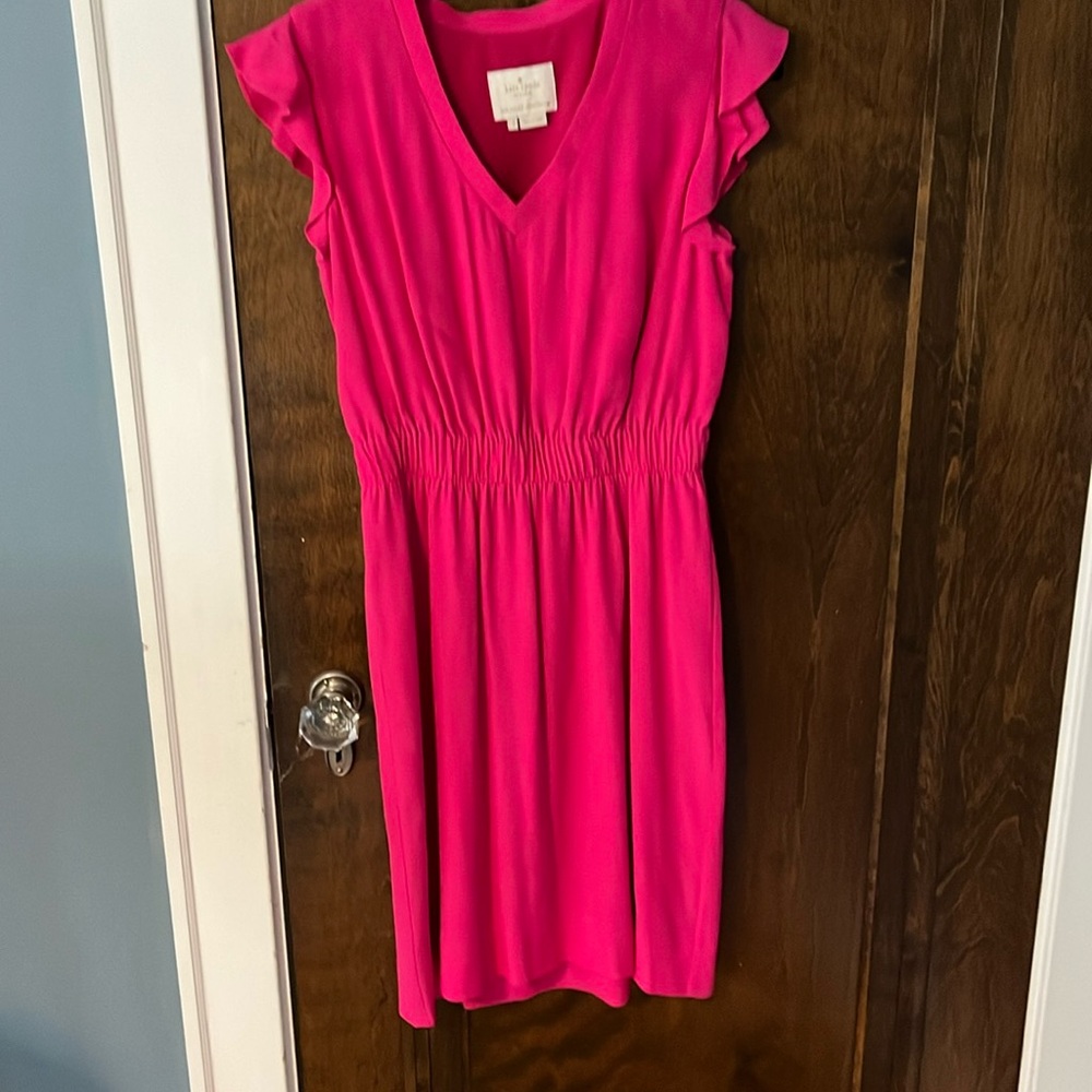 Kate Spade Crepe frill dress. Size 2